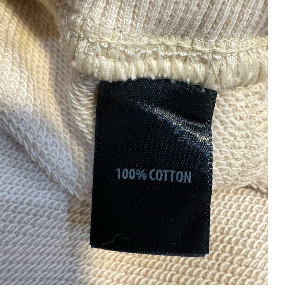 ST. JOHN $695 French Terry Joggers Cream Beige Embellished Pockets Size S - Picture 8 of 8